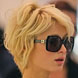 Image of Paris Hilton in Chrome Hearts Queenie Sunglasses