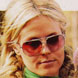 Image of Heidi Klum in Chrome Hearts Quickie Sunglasses